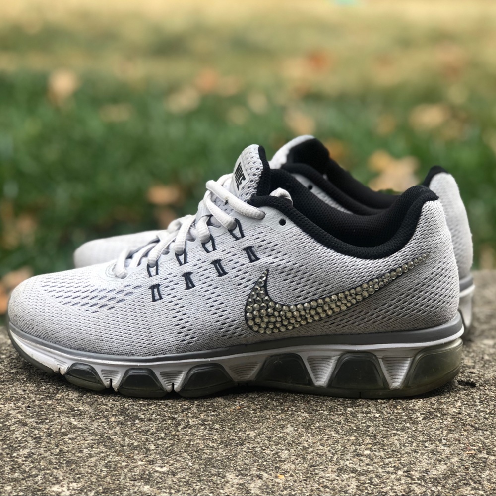 Nike Tailwind 8 shoes with Swarovski crystals